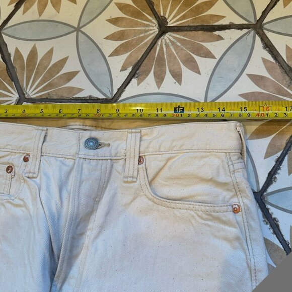 NWT Full Count Selvedge Ecru Denim Jeans Size 32 White 1108EC - Picture 6 of 9